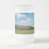 Peaks Landschaft Mattglas Bierglas (Mittel)