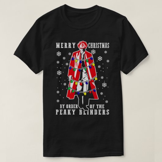 Peaky Blinders Christmas T-Shirt (Design vorne)