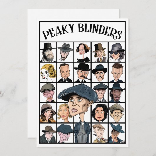 Peaky Blinders Dankeskarte (Vorne/Hinten)