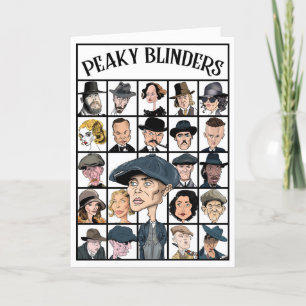 Peaky Blinders Grußkarte Dankeskarte