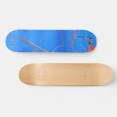 "Pealing Paint" Skateboard (Horizontal)