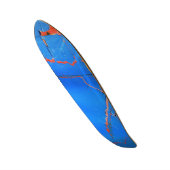 "Pealing Paint" Skateboard (Vorderseite)