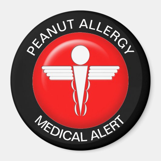 Peanut Allergy Magnet (Vorne)