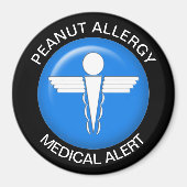 Peanut Allergy Magnet (Vorne)