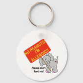 Peanut Allergy Schlüsselanhänger (Vorderseite)