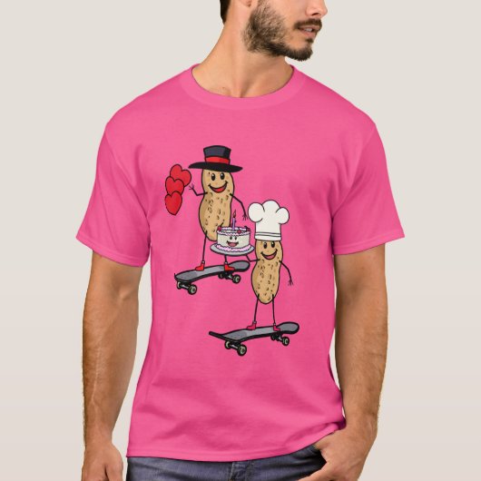 Peanut Birthday Grüße Glückwünsche zu Peanuts T-Shirt (Vorderseite)