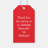 Peanut Birthday Party Kinder Niedliche Nut Cartoon Geschenkanhänger (Rückseite)