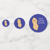 Peanut Birthday Party Kinder Niedliche Nut Cartoon Konfetti (Rückseiten)