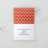 Peanut Birthday Party Kinder Niedliche Nut Vielen Karte (Innenseite)