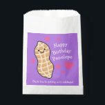 Peanut Birthday Party Niedlich Kids Cartoon Nut Geschenktütchen<br><div class="desc">Diese zauberhaften Vorspeisen zum Thema Erdnuss sind perfekt für einen Nuss-Liebhaber! Ideal für Geburtstage und andere Feiern! Die Erdnuss hat niedliche rosa Herzen und ist ideal für Kinder oder Erwachsene,  die ihren Abschluss aus einer Nussallergie feiern!</div>