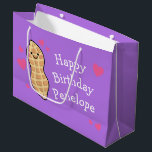 Peanut Birthday Party Niedlich Kids Cartoon Nut Große Geschenktüte<br><div class="desc">Diese zauberhaften Vorspeisen zum Thema Erdnuss sind perfekt für einen Nuss-Liebhaber! Ideal für Geburtstage und andere Feiern! Die Erdnuss hat niedliche rosa Herzen und ist ideal für Kinder oder Erwachsene,  die ihren Abschluss aus einer Nussallergie feiern!</div>