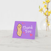 Peanut Birthday Party Niedlich Kids Cartoon Nut Karte (Gelbe Blume)