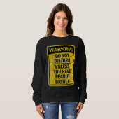 Peanut Brittle Food Dessert Sweatshirt (Vorne ganz)