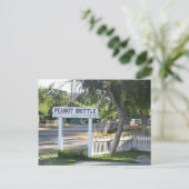 Peanut Brittle Sign in Murrieta, CA Postkarte (Stehend Vorderseite)