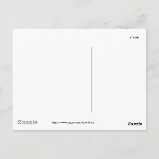 Peanut Buddha & Jelly Postkarte (Rückseite)