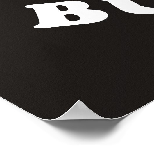 Peanut Buddha Poster (Ecke)