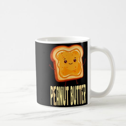 Peanut Butter &amp; Jelly Matching Couple Friends  Kaffeetasse (Rechts)
