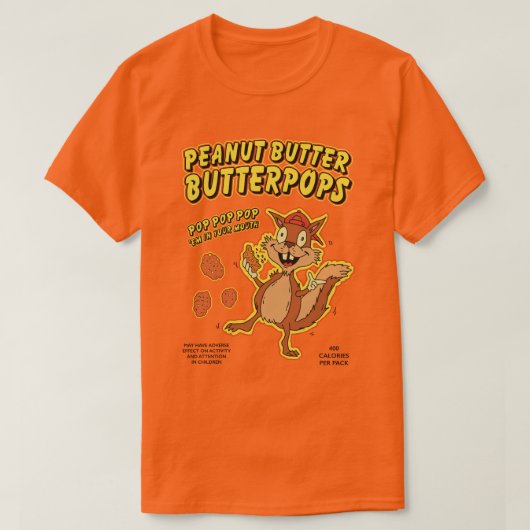 Peanut Butter Butterpops T-Shirt (Design vorne)