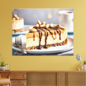 Peanut Butter Cheesecake Leinwanddruck (Insitu (Wohnzimmer))