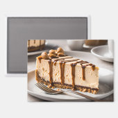 Peanut Butter Cheesecake Magnet (Vorderseite/Rückseite)