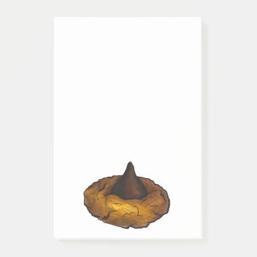 Peanut Butter Chocolate Blossom Backen Post-it Klebezettel (Vorderseite)