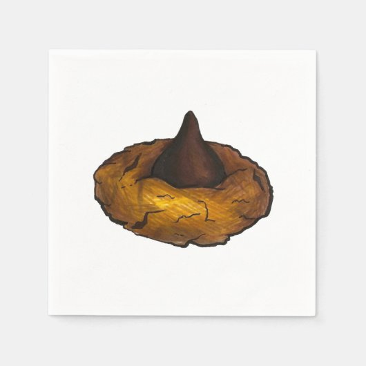 Peanut Butter Chocolate Cookie Feinschmecker Napki Serviette (Vorderseite)