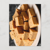 Peanut Butter Fudge Recipe Card Postkarte (Vorderseite)
