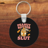 Peanut Butter Funny Peanut Butter Lovers Apparel  Schlüsselanhänger (Vorderseite)