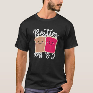 Peanut Butter Girls Besties Niedlich Pb&j Beste Fr T-Shirt