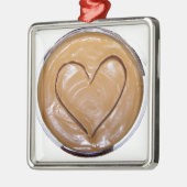 Peanut Butter Herz Ornament Aus Metall (Links)