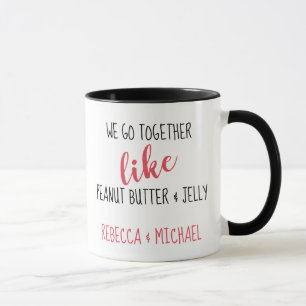 Peanut Butter & Jelly 11 oz Combo Tasse