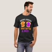Peanut Butter & Jelly Besties Forever Best Friend T-Shirt (Vorne ganz)