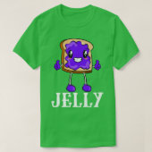 Peanut Butter & Jelly Kawaii PB&J Matching Blueber T-Shirt (Design vorne)