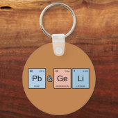 Peanut Butter & Jelly Schlüsselanhänger (Vorderseite)