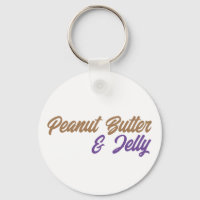Peanut Butter & Jelly Schlüsselanhänger