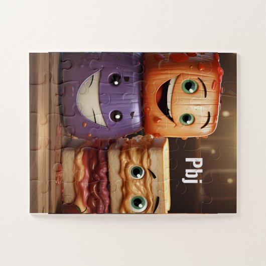 Peanut Butter & Jelly Spielzeit: 30-teiliges Puzzl Puzzle (Horizontal)