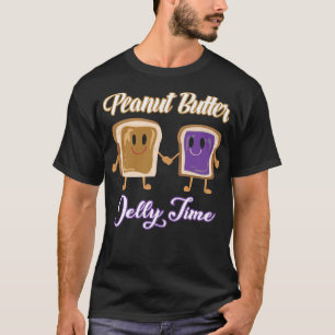Peanut Butter Jelly Time Beste Freundin Liebe Matc T-Shirt