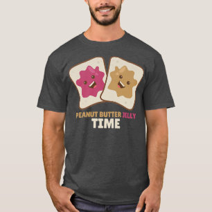 Peanut Butter Jelly Time Beste Freundin Liebe perf T-Shirt