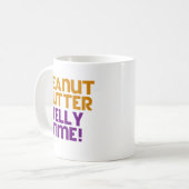 Peanut Butter Jelly Time Kaffeetasse (Vorderseite Links)