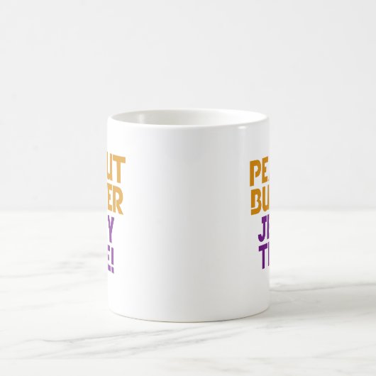 Peanut Butter Jelly Time Kaffeetasse (Mittel)