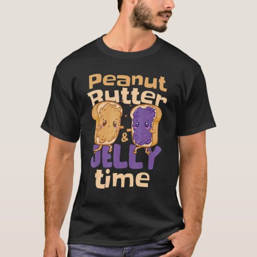Peanut Butter Jelly Time T-Shirt (Vorderseite)
