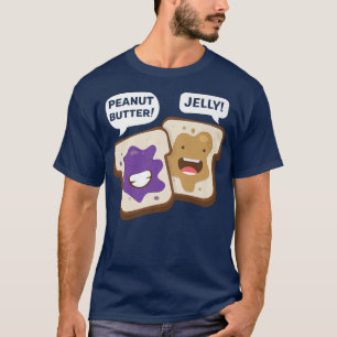 Peanut Butter Jelly Time Vibes Match Perfect 384 T-Shirt