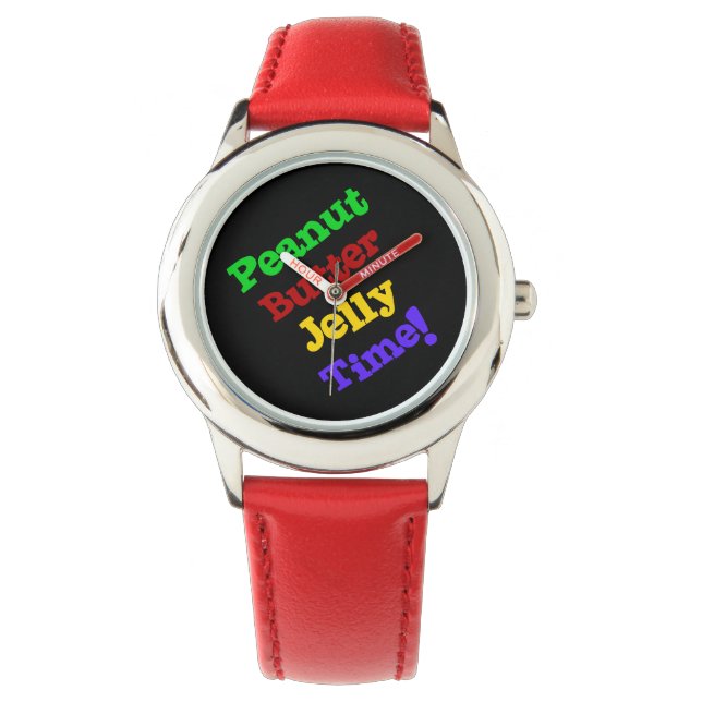 Peanut Butter Jelly Time - Watch Armbanduhr (Vorderseite)