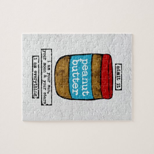 Peanut Butter Jigsaw Puzzle - Funny Food (Horizontal)