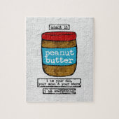 Peanut Butter Jigsaw Puzzle - Funny Food (Vertikal)