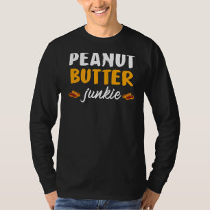 Peanut Butter Junkie Jelly Food Graphic T-Shirt