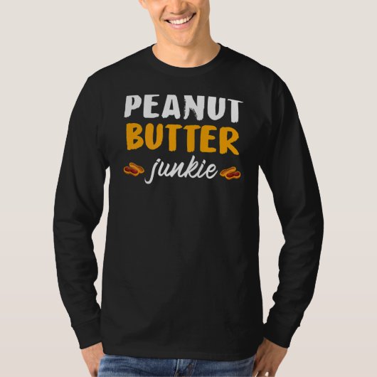 Peanut Butter Junkie Jelly Food Graphic T-Shirt (Vorderseite)