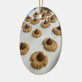 Peanut Butter Kiss Cookies Keramik Ornament (Links)