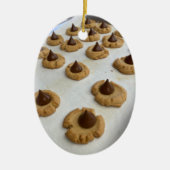 Peanut Butter Kiss Cookies Keramik Ornament (Vorne)