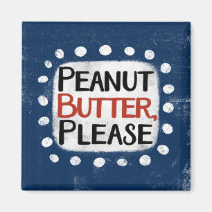 Peanut Butter Kühlschrank Magnet